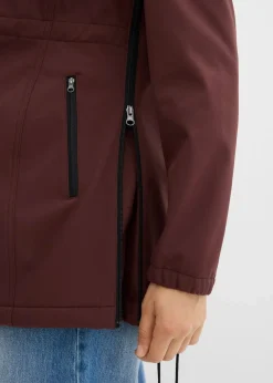 bonprix Bekleidung·Blazer|Umstandsmode^Softshell-Tragejacke / Umstandsjacke, weitenregulierbar terrabraun