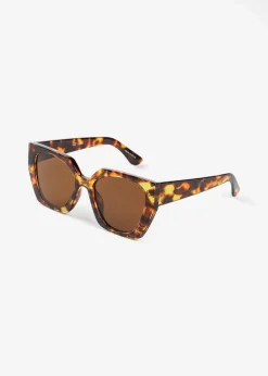 bonprix Sonnenbrillen^Sonnenbrille braun/honig schildpatt