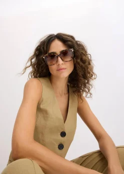 bonprix Sonnenbrillen^Sonnenbrille braun schildpatt