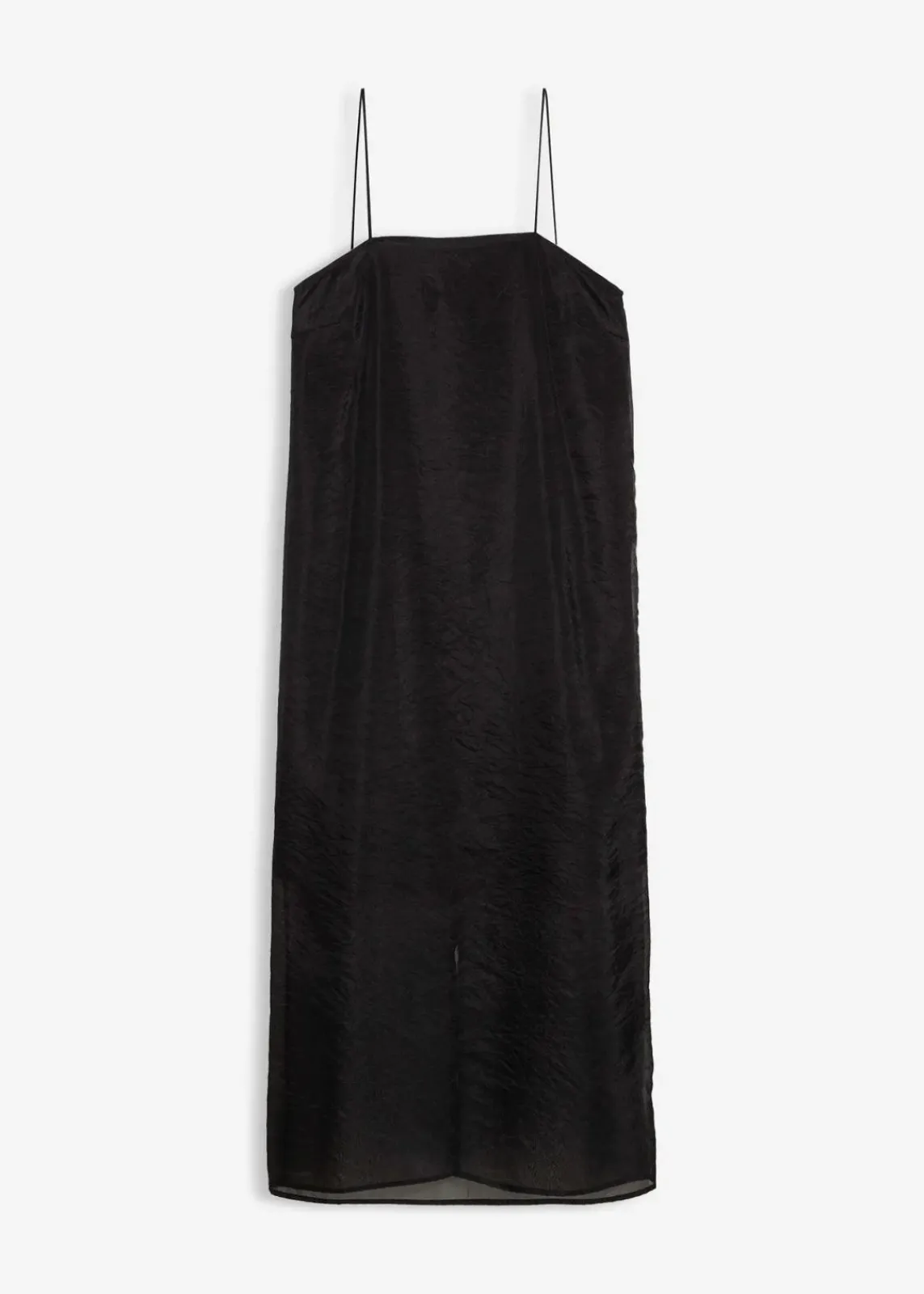 bonprix Bekleidung·Pullover & Strickjacken^Spaghetti-Trägerkleid schwarz