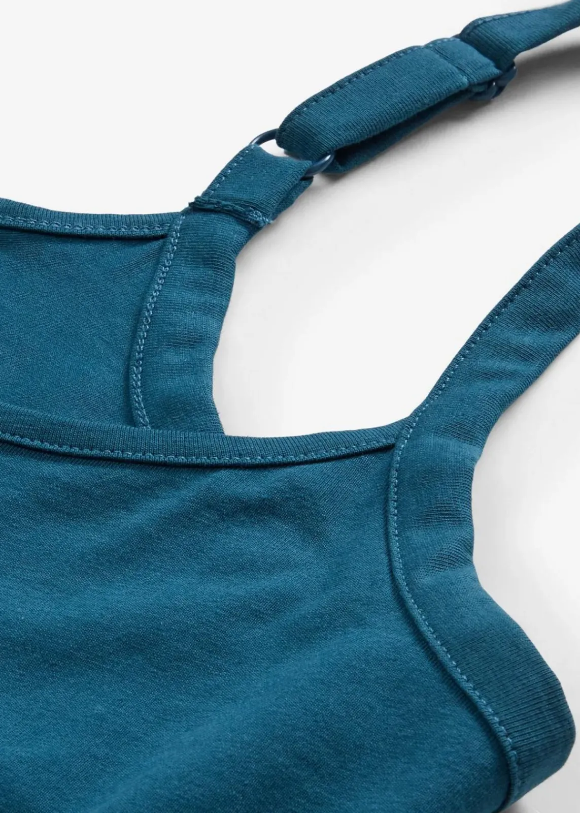 bonprix Shirts & Tops|Basics^Spaghettiträger-Top aus reiner Bio Baumwolle, (2er-Pack) blaupetrol+schwarz