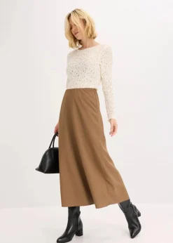 bonprix Shirts & Tops^Spitzenbody mit flauschiger Oberfläche cremeweiß