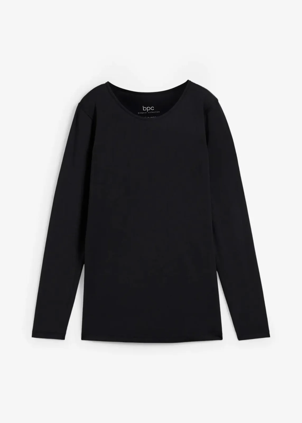 bonprix Bekleidung·Sweat|Sportbekleidung^Sport Longshirt, schnelltrocknend schwarz