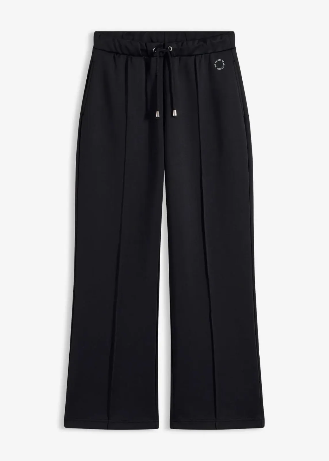 bonprix Bekleidung·Sweat|Bekleidung·Kleider^Sport-Hose mit Ziernähten schwarz