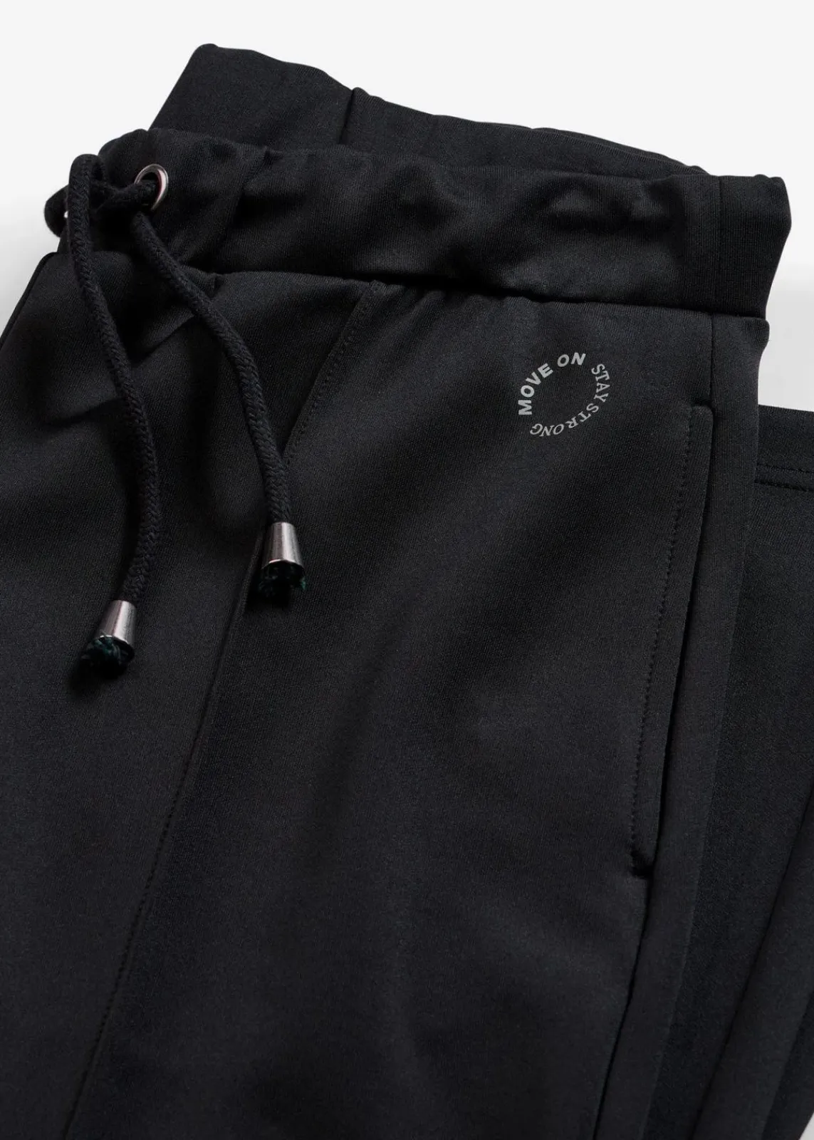 bonprix Bekleidung·Sweat|Bekleidung·Kleider^Sport-Hose mit Ziernähten schwarz