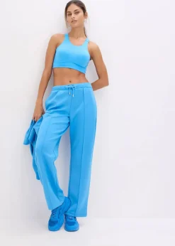 bonprix Hosen|Sportbekleidung^Sport-Hose mit Ziernähten brilliantblau