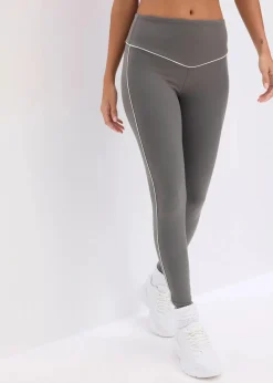 bonprix Bekleidung·Sweat|Bekleidung·Kleider^Sport-Leggings aus stabilem Baumwollgriff granitgrau
