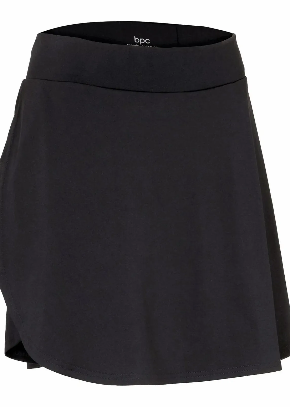 bonprix Bekleidung·Sportbekleidung|Bekleidung·Sweat^Sport-Rock mit integrierter Radlerhose, schnelltrocknend schwarz