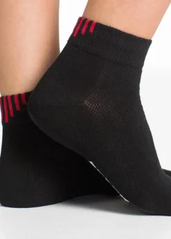 bonprix Socken|Socken^Sportsocken mit Bio-Baumwolle (5 Paar) schwarz/ farbig