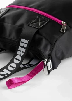 bonprix Taschen^Sporttasche mit Kontrastdetails schwarz
