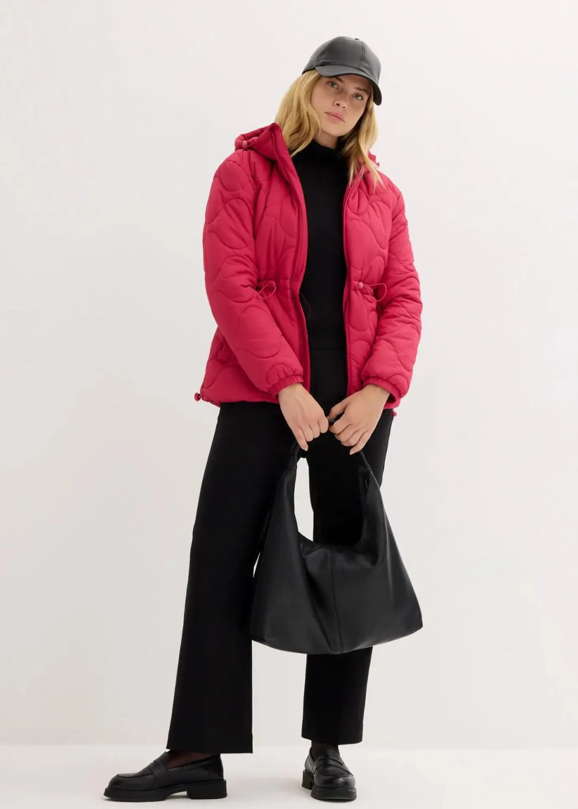 bonprix Jacken & Mäntel|Nachhaltigere Materialien^Steppjacke beerenpink