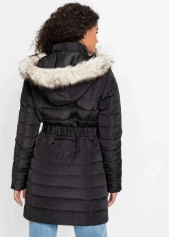 bonprix Jacken & Mäntel|Nachhaltigere Materialien^Steppjacke schwarz
