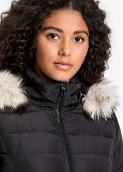 bonprix Jacken & Mäntel|Nachhaltigere Materialien^Steppjacke schwarz