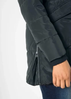 bonprix Bekleidung·Hosen|Jacken & Mäntel^Steppjacke schwarz