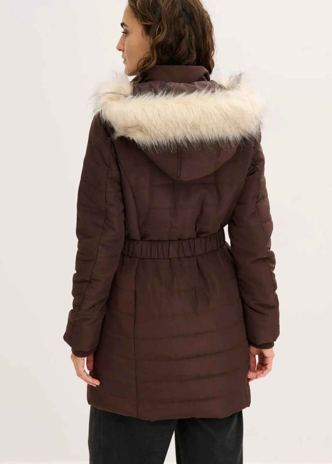 bonprix Nachhaltigere Materialien|Jacken & Mäntel^Steppjacke dunkelbraun