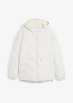 bonprix Jacken & Mäntel|Nachhaltigere Materialien^Steppjacke wollweiß