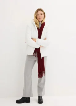 bonprix Jacken & Mäntel|Nachhaltigere Materialien^Steppjacke wollweiß
