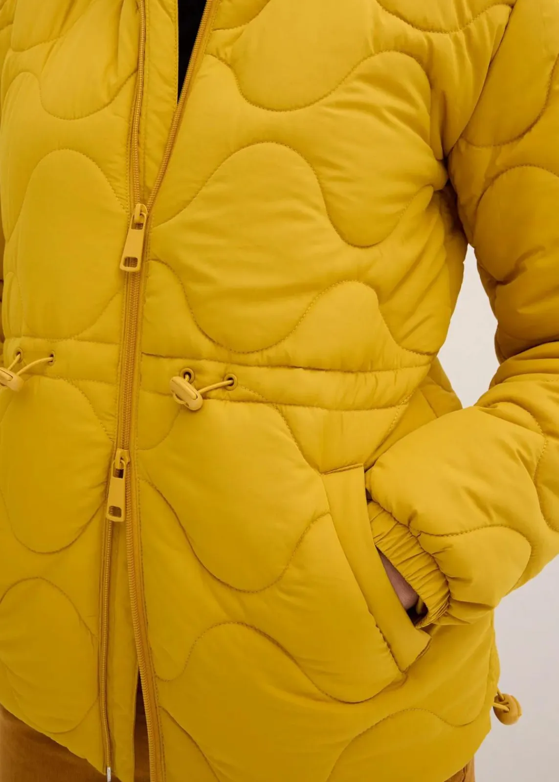 bonprix Jacken & Mäntel|Nachhaltigere Materialien^Steppjacke ockergold