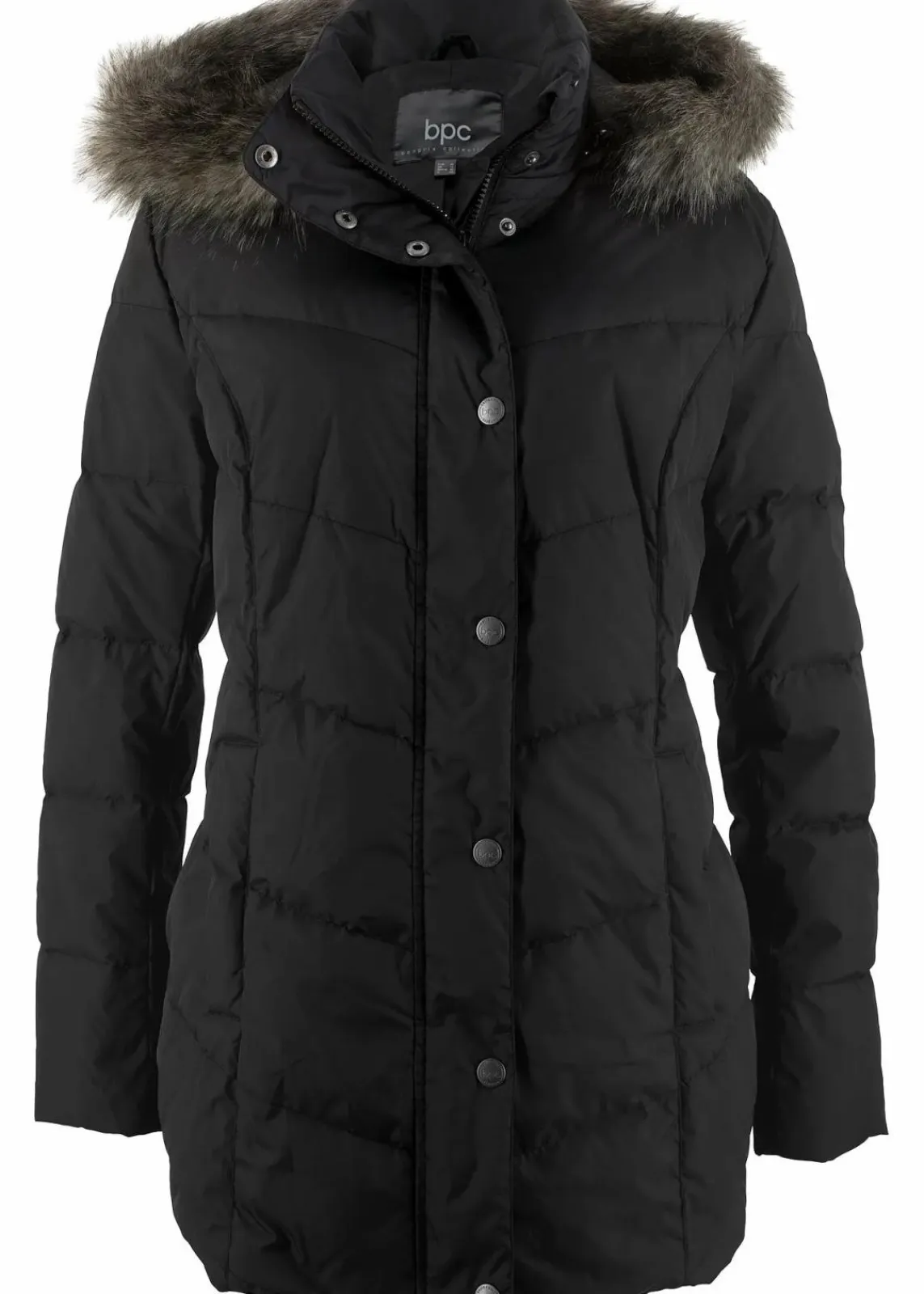 bonprix Bekleidung·Hosen|Jacken & Mäntel^Steppjacke schwarz