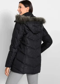 bonprix Bekleidung·Hosen|Jacken & Mäntel^Steppjacke schwarz