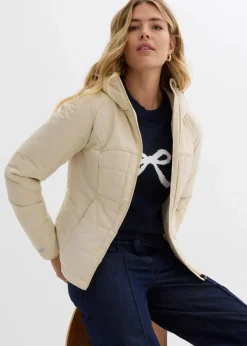 bonprix Bekleidung·Hosen|Jacken & Mäntel^Steppjacke hellsand