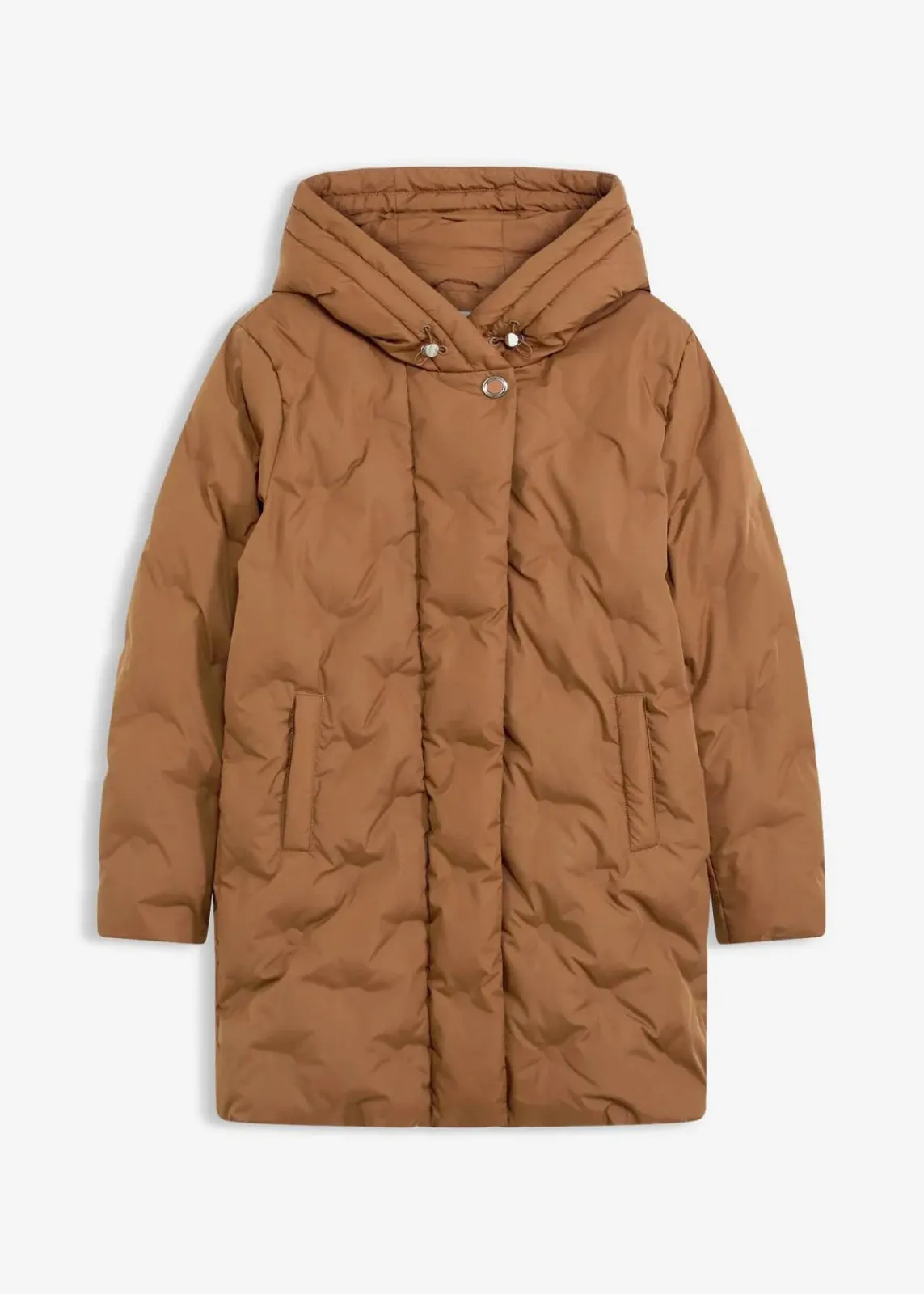 bonprix Jacken & Mäntel|Bekleidung·Hosen^Steppjacke in 2-in-1-Optik pimentbraun