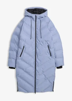 bonprix Jacken & Mäntel|Bekleidung·Hosen^Steppmantel mattblau