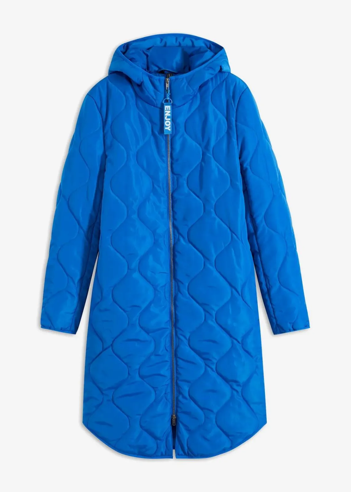 bonprix Jacken & Mäntel|Nachhaltigere Materialien^Steppmantel aus recyceltem Polyester azurblau