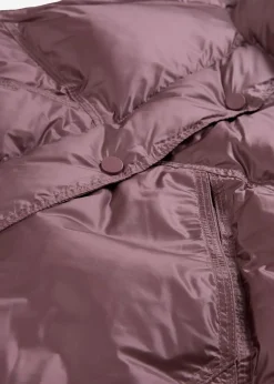 bonprix Bekleidung·Hosen|Jacken & Mäntel^Steppweste mit recycelter Daunen matt violett