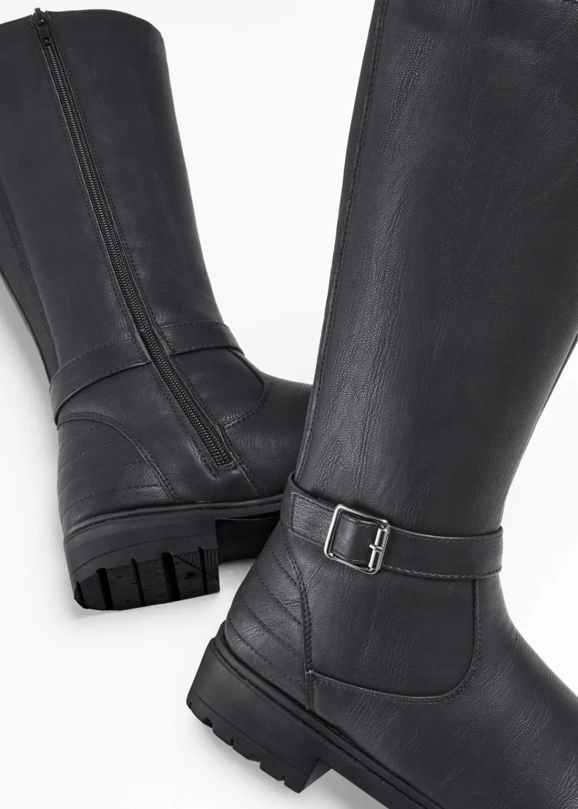 bonprix Komfortschuhe|Gefütterte Winterschuhe^Stiefel schwarz
