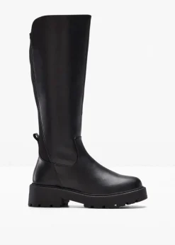 bonprix Schuhe & Accessoires In Spezialgrößen·Schuhe In Übergröße|Stiefel^Stiefel schwarz
