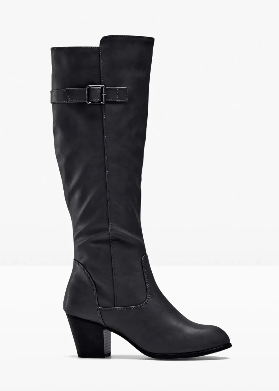 bonprix Stiefel|Schuhe & Accessoires In Spezialgrößen·Elastischer Schaft^Stiefel schwarz