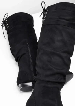 bonprix Stiefel|Schuhe & Accessoires In Spezialgrößen·Schuhe In Übergröße^Stiefel schwarz