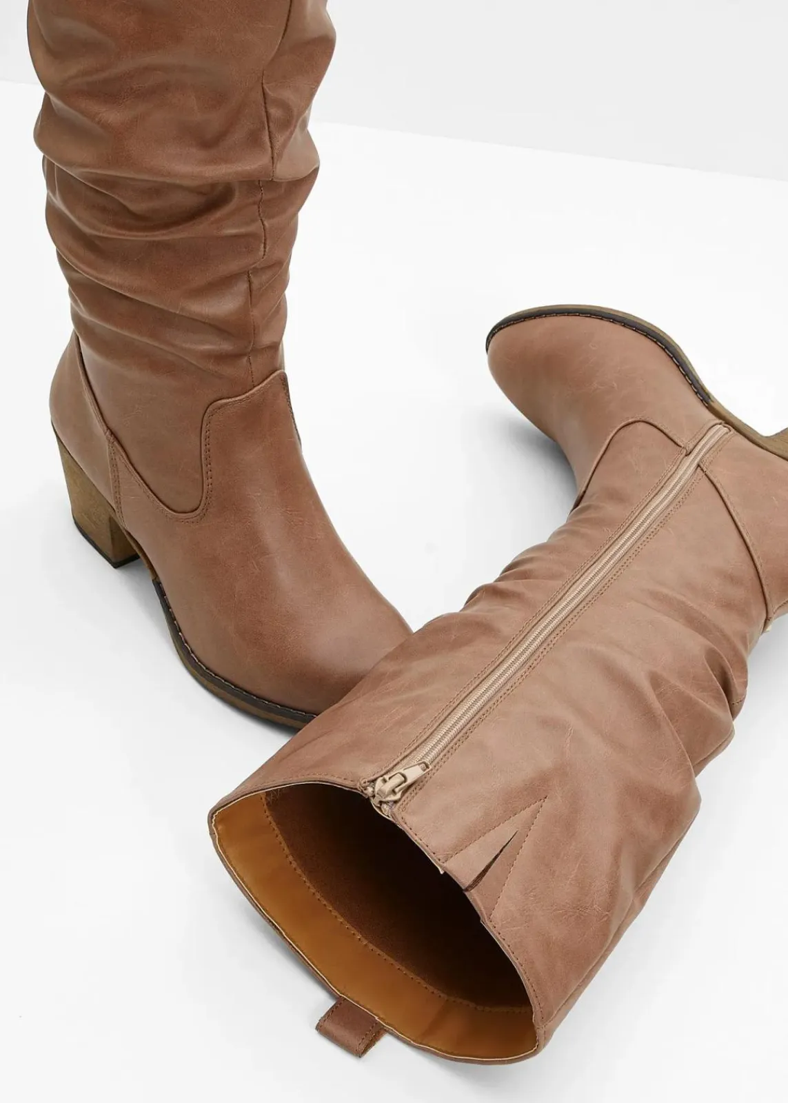 bonprix Schuhe & Accessoires In Spezialgrößen·Schuhe In Übergröße|Stiefel^Stiefel camel