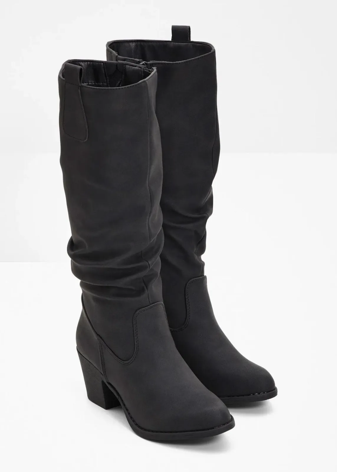 bonprix Stiefel|Schuhe & Accessoires In Spezialgrößen·Schuhe In Übergröße^Stiefel schwarz