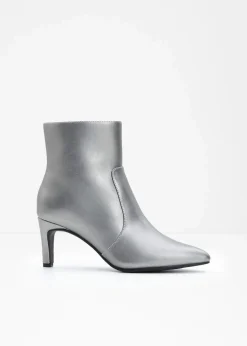 bonprix Stiefeletten^Stiefeletten silber metallic