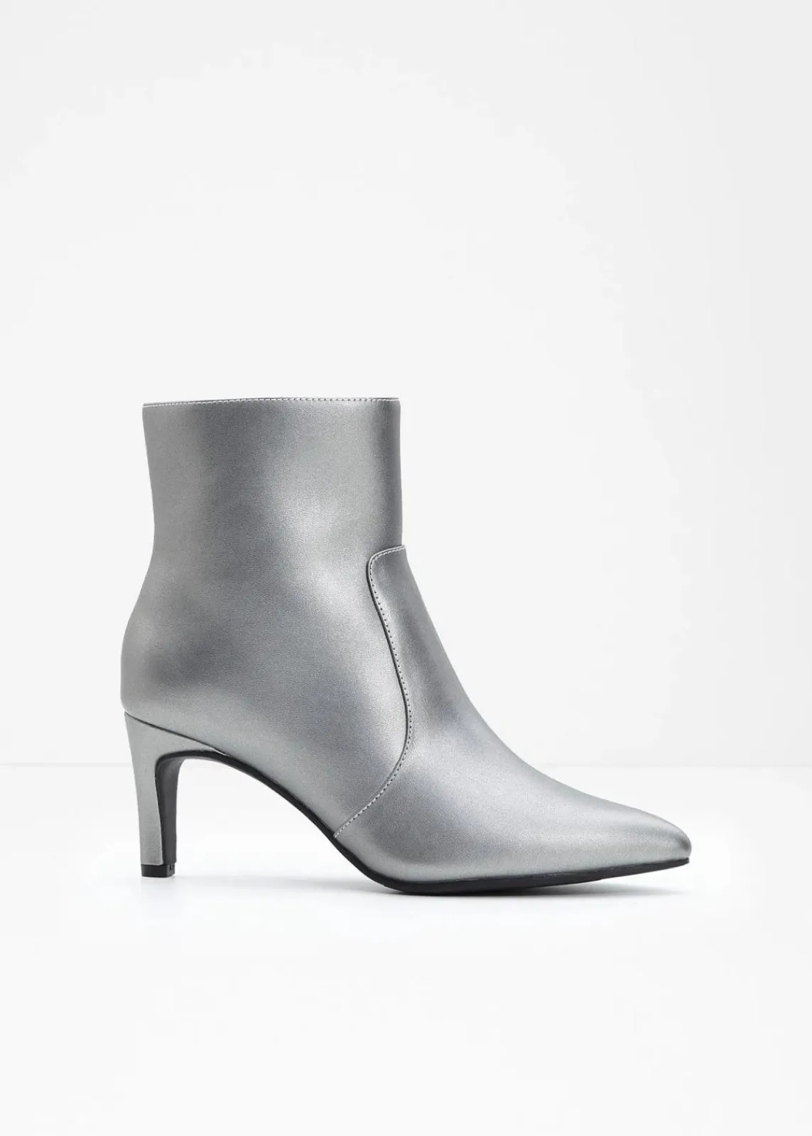 bonprix Stiefeletten^Stiefeletten silber metallic