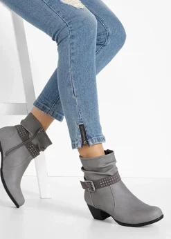 bonprix Stiefeletten^Stiefeletten anthrazit