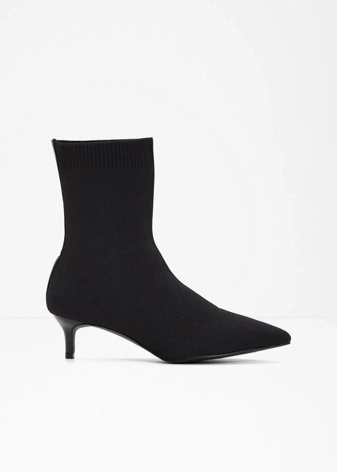 bonprix Stiefeletten|Schuhe & Accessoires In Spezialgrößen·Elastischer Schaft^Stiefeletten schwarz
