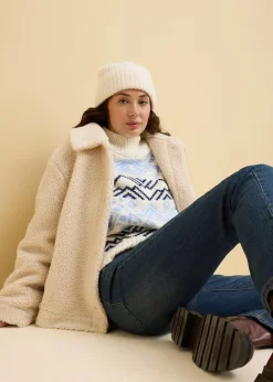 bonprix Kurzgrößen|Bekleidung·Shirts & Tops^Straight Jeans Mid Waist, Stretch dunkelblau used