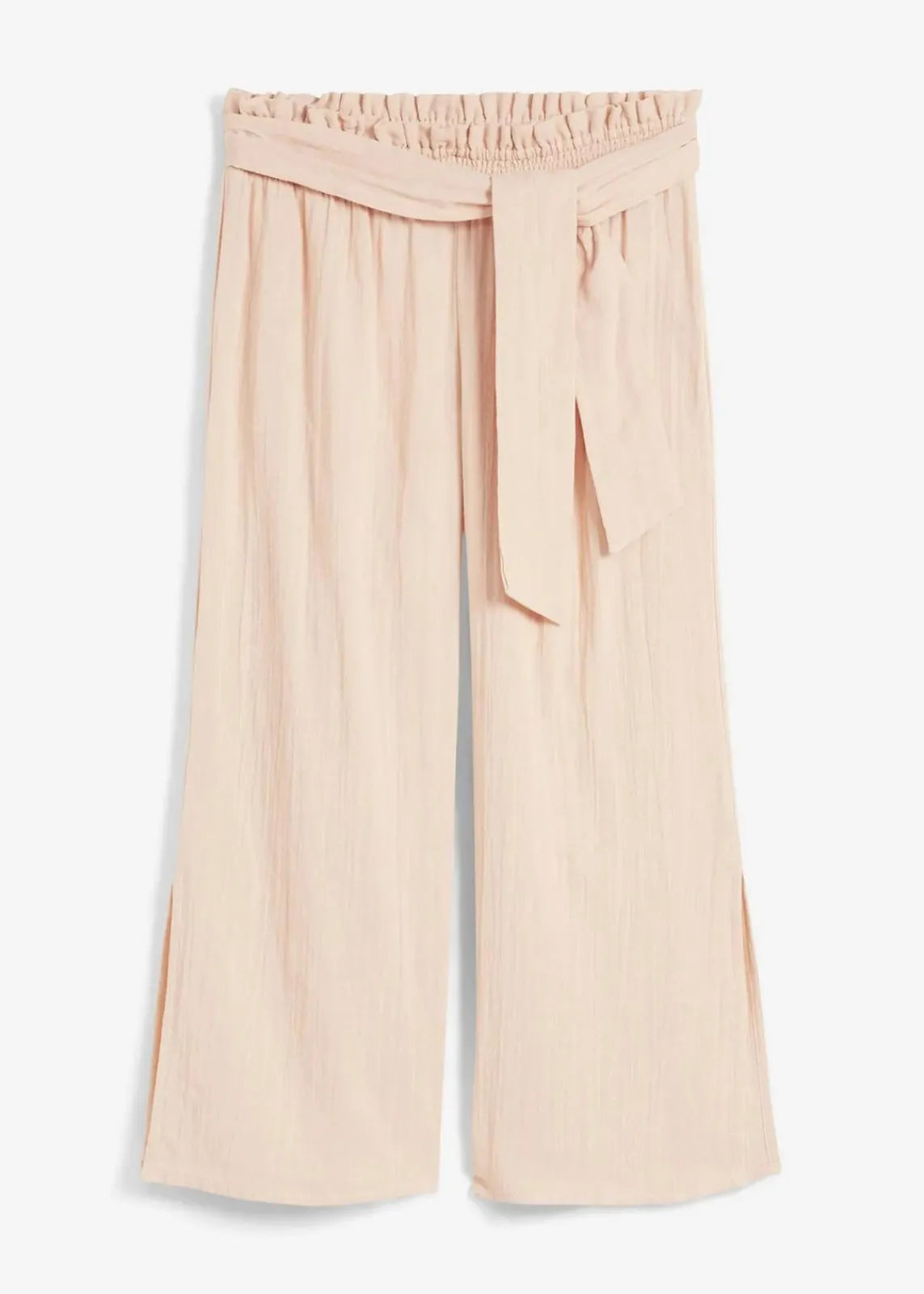 bonprix Strandmode|Bademode·Strandmode^Strand Musselin 3/4-Hose kreidebeige