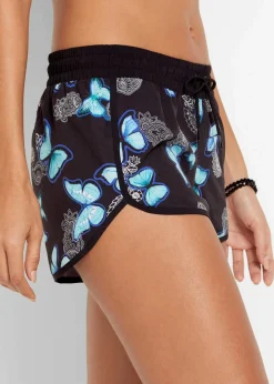 bonprix Mix & Match|Strandmode^Strandshorts schwarz / blau