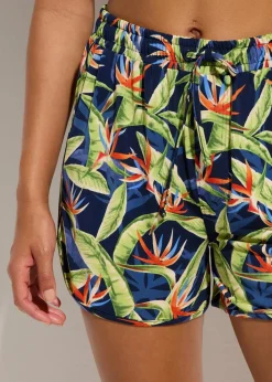 bonprix Mix & Match|Strandmode^Strandshorts dunkelblau floral