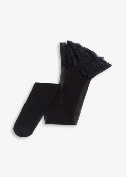 bonprix Wäsche·Socken & Strumpfhosen|Wäsche·Erotikwäsche^Strapsstrümpfe 20 DEN schwarz/blau