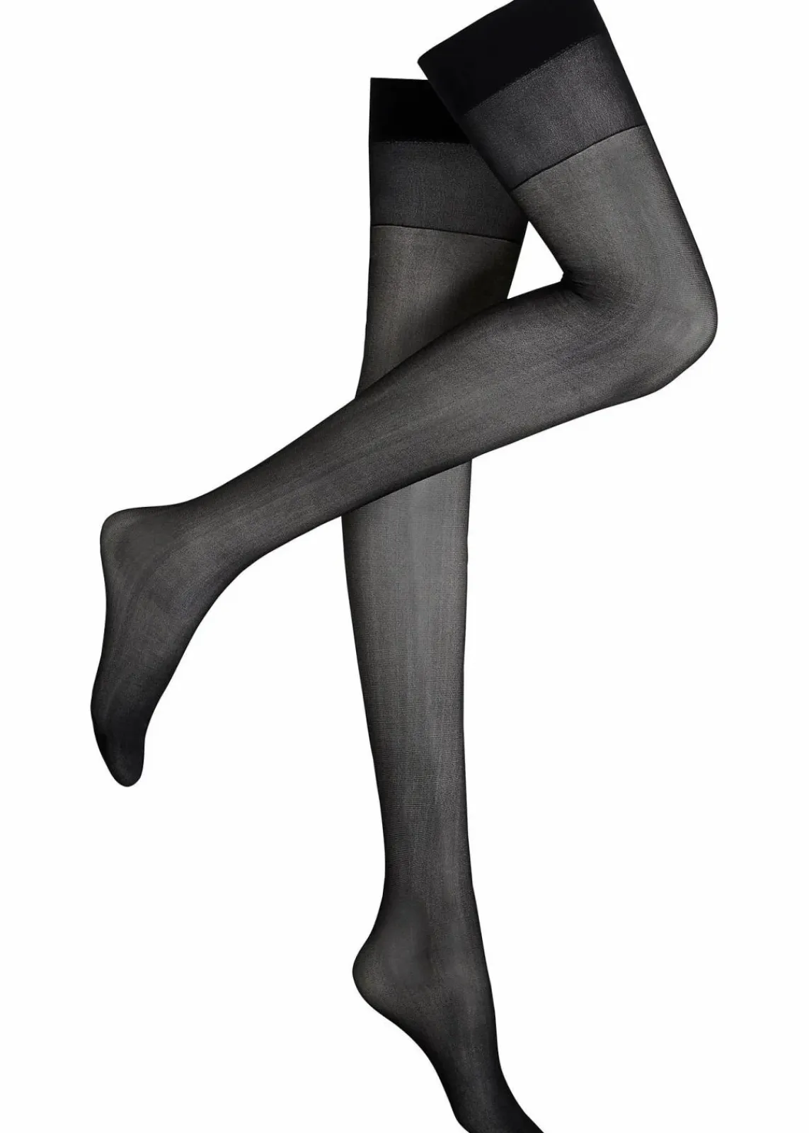 bonprix Wäsche·Socken & Strumpfhosen|Wäsche·Erotikwäsche^Strapsstrümpfe 20 den Satin Sheer schwarz
