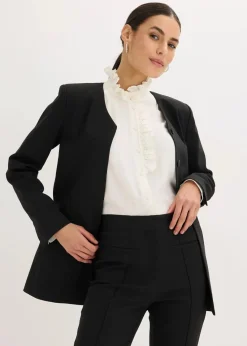 bonprix Bekleidung·Basics|Blazer^Stretch Blazer aus Bengalin schwarz