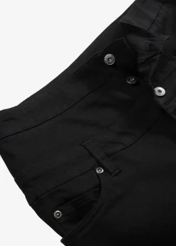 bonprix Bekleidung·Kleider|Hosen^Stretch- Twillhose schwarz