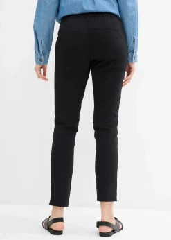 bonprix Bekleidung·Blazer|Umstandsmode^Stretch- Umstandshose mit schmal zulaufendem Bein schwarz