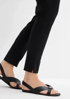 bonprix Bekleidung·Blazer|Umstandsmode^Stretch- Umstandshose mit schmal zulaufendem Bein schwarz