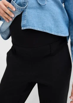 bonprix Bekleidung·Blazer|Umstandsmode^Stretch- Umstandshose mit schmal zulaufendem Bein schwarz